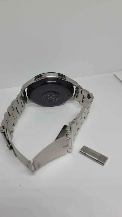 Samsung Galaxy Watch CEL 4G Smartwatch - 46mm Strap - SM-R805F - Steel Bracelet - Unboxed With Links.