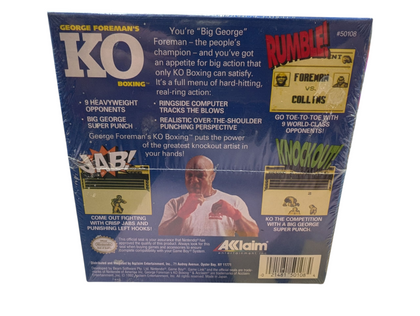 Nintendo Game Boy George Foreman’s KO Boxing SEALED