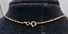 Gold Necklace and Heart Pendent 9ct 375 1.6G 16'' in Length