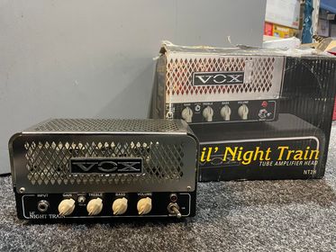 Vox NT2H Lil Night Train and celestion speaker cabinet v110nt