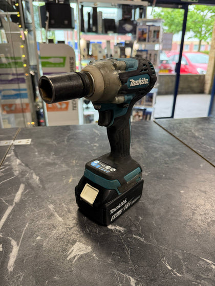 Makita DTW300Z 18v 1/2in LXT Brushless Impact Wrench w/ 5.0Ah Battery
