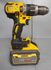 DEWALT DCD796 18v XR Brushless Combi Drill + 9ah XR Flex Volt Battery & Dewalt fast charger