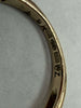 9ct Ladies Gold Ring, C/Z Stone ( Size L ) 3.62g - ** Hallmarked **