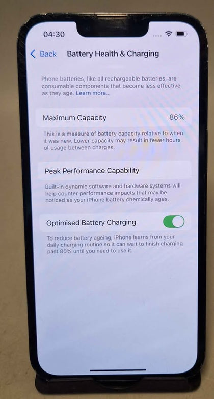 Apple iPhone 14 128GB Midnight, Unlocked 86% BH