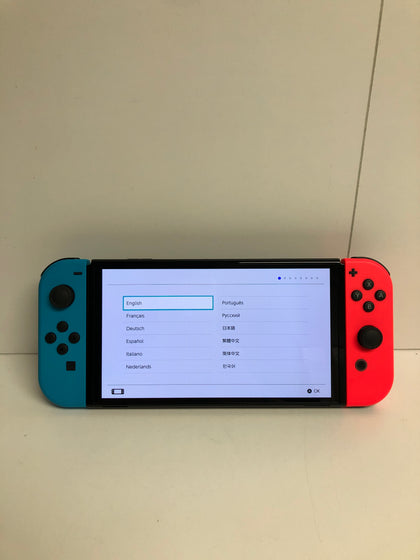 Nintendo Switch OLED - Neon No Dock or Accessories