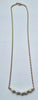 9ct Gold 17 “ Necklace with Pearls