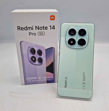 REDMI Note 14 Pro 5G - 256GB - Coral Green - Unlocked (Boxed)