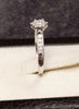 9ct Diamond Ring - Size J