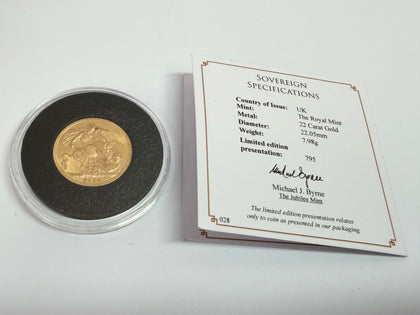 1914 King George V 22ct Full Sovereign