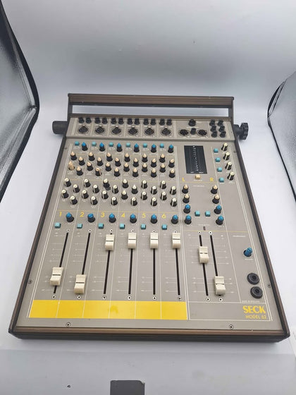 vintage seck 62 mixer dj equipment power lead unboxed