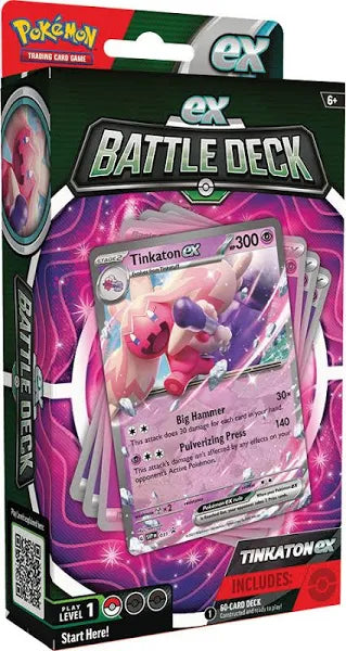 Pokemon TCG: Chien-Pao ex or Tinkaton ex Battle Deck.