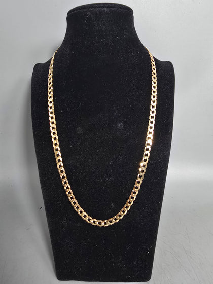 9ct yellow gold chain 20