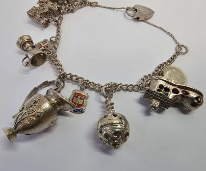 925 Silver Charm Bracelet