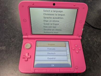 Pink Nintendo 3ds XL Console & 6 x Games