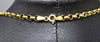 9ct Gold Necklace with Bull Dog Pendant Pendant 375 8.8G 20'' in Length