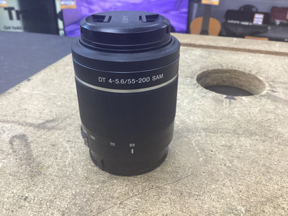 Sony lens dt 4-5.6/55-200 Sam