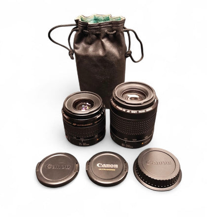 BLACK FRIDAY SALE Canon Set of 2 DSLR Lenses**Unboxed**
