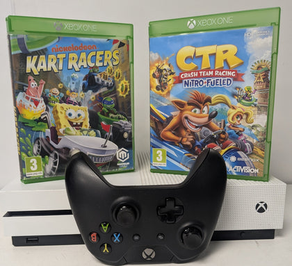 Microsoft Xbox One S Console With 2 Games