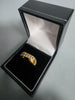 9CT Gold Ring With Green Stones 375 3.4G Price