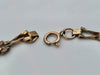 Vintage 9ct Yellow Gold Gate Link Chain Bracelet - 7" Long - 2.60 Grams