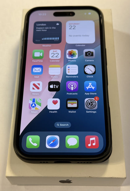 Apple iPhone 16 256GB Black - Unlocked