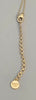 18ct Necklace with 2 Pendants Diamond & Sapphire