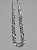 Brand new silver 925 Figaro chain