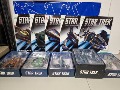 Star Trek: The Official Starships Collection Bundle by Eaglemoss Collections.