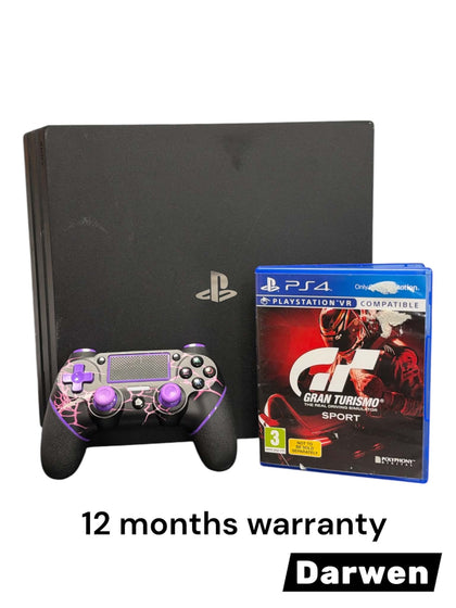 Sony Play Station 4 Pro + Gran Turismo Sport