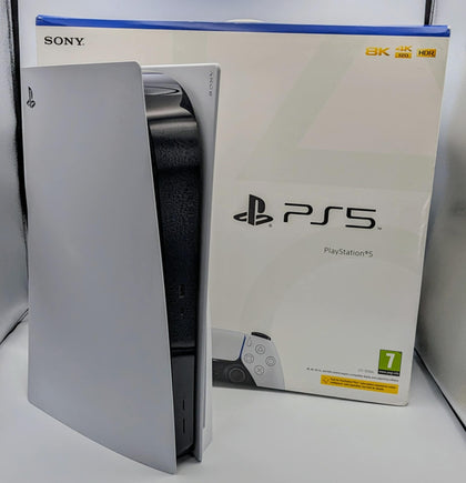 Playstation 5 Console, 825GB, White, Boxed, No Pad