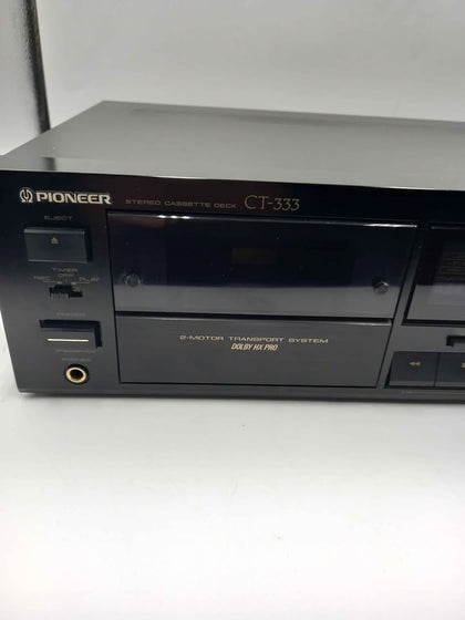 Pioneer CT - 333 Stereo Cassette Deck **Collection Only**