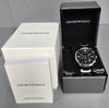 Armani watch AR2434 Chronograph ***Boxed With Book & Extra Links***