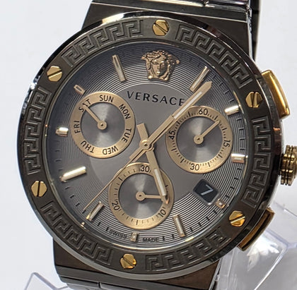 Versace Greca Logo Men's Watch