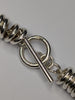 Silver multi circle chain