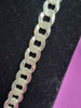 22" Silver ( 925 ) Curb Chain - 34GR - Pre Owned - Good