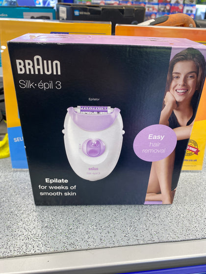 BRAUN EPIL 3 HAIR REMOVAL LEIGH STORE.