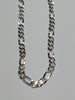 Brand New Silver Figaro Chain