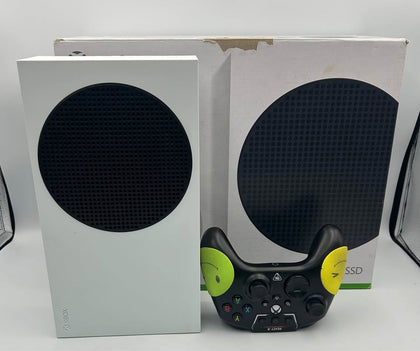 Microsoft Xbox Series S Console, 512GB, White, Boxed, With 3rd Party Controller & Leads