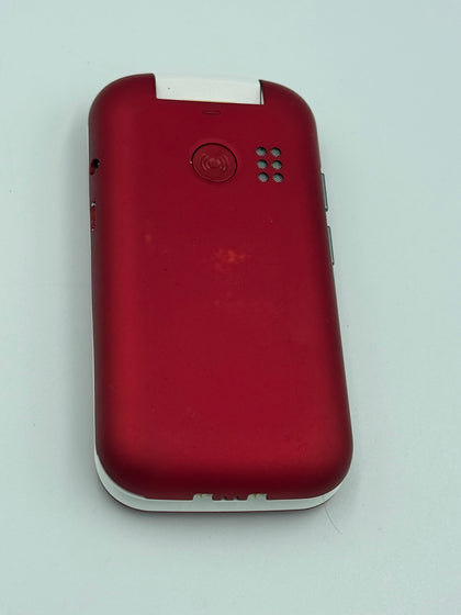 *doro 6820 red flip phone