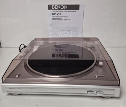 ** Sale ** ** Collection  Only ** Denon Dp-29f Compact Size Full Auto Record Player With Built-in Phono