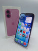 Apple iPhone 16 128GB pink smartphone Unlocked boxed (79% Battery Health) crack on back with 3rd party screen