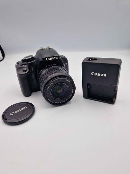 Canon 450D 12.2MP SLR Digital Camera Kit With 18-55MM II Zoom Lens - Unboxed With Charger