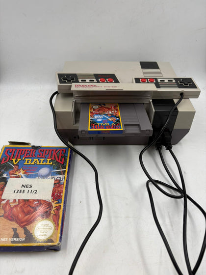 Classic Nintendo Entertainment System With Game