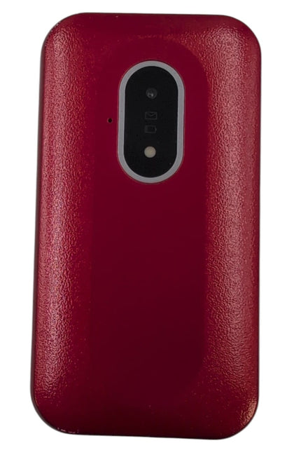 Doro Leva L20 is a 4G Clamshell (flip) Unlocked Red/White Unlocked 
