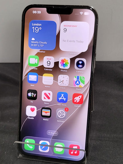 Apple iPhone 13 Pro Max Graphite, 128GB, Unlocked, 88% Battery Health - Unboxed