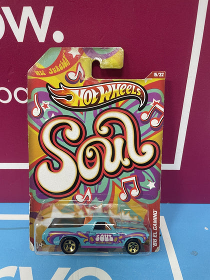 2012 Hot Wheels Jukebox Soul '68 El Camino Diecast Metal 15 Of 32.