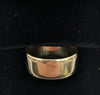 375 9CT Hallmarked, Yellow Gold, Thick Wedding Band Design, Size Q, 4.7g, Boxed
