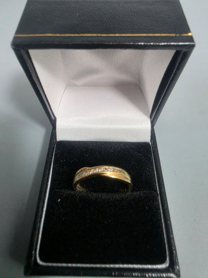 9ct GOLD RING 375 2.0G Size Q