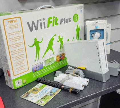 nintendo wii bundle .... wii sports resort and wii sports with wii fit plus board.