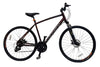Carrera Crossfire 2 Hybrid Bike 21" Frame 28" Wheels 24 Speed - Plum **Collection Only**